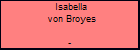 Isabella von Broyes