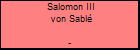 Salomon III von Sabl