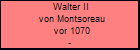 Walter II von Montsoreau