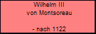 Wilhelm III von Montsoreau
