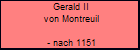 Gerald II von Montreuil