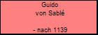 Guido von Sabl