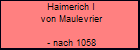 Haimerich I von Maulevrier