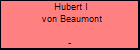 Hubert I von Beaumont