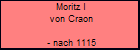 Moritz I von Craon